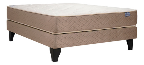 Cama Europea Bamboo 2 Plazas Celta Color Beige