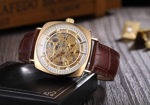 Reloj Mecánico Automático Gosasa Para Hombre Con Esqueleto D