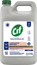 Comprar Cif Limpiador Neutro Para Pisos Profesional X 5 Lts