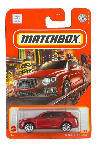 Bentley Bentayga Escala 1/64 Matchbox