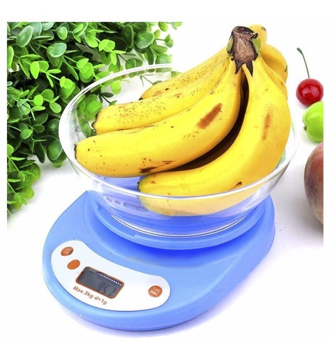 Gramera Digital Cocina Con Recipiente Balanza Báscula