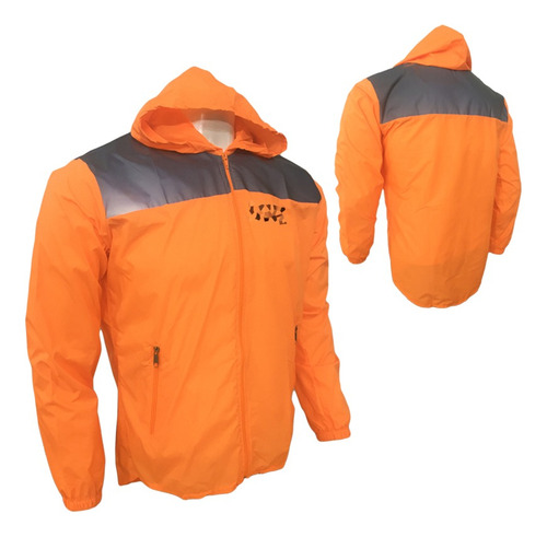 Chaqueta Moto Cortaviento Reflectiva Deporte Ciclismo