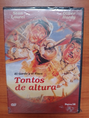 Tontos De Altura Stan Laurel Oliver Hardy Dvd Nuevo La Plata