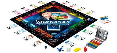 Imagen 2 de 8 de Monopolio Monopoly Banco Electrónico Original Nuevo Español