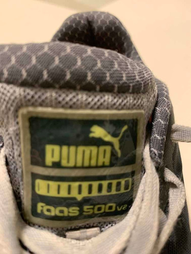 Zapatillas Puma Faas Color Gris Talle 36 1/2 Ultra Livianas!