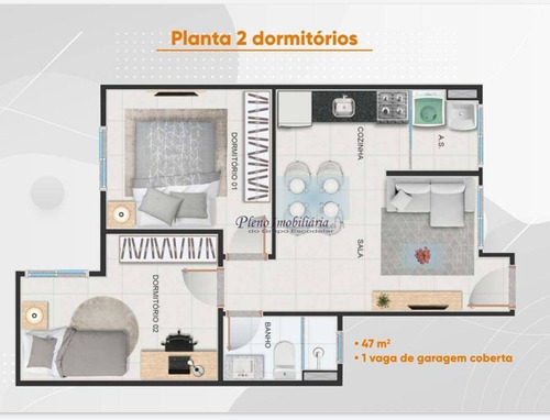 Apartamento Com 2 Dormitórios À Venda, 46 M² Por R$ 324.900,00 - Casa Verde - São Paulo/sp - Ap0795