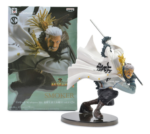 Figura Muñeco Gashapon De Smoker One Piece