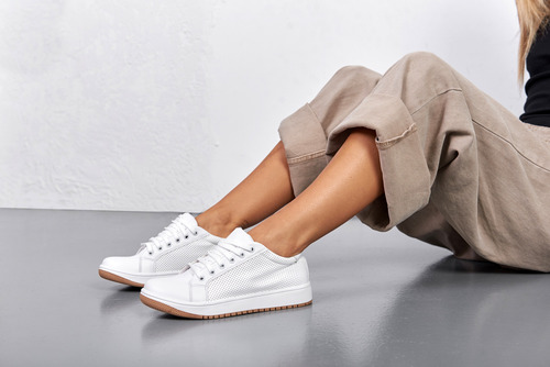 Zapatillas Mujer Urbanas Caladas Suela Goma Moda Barcelona