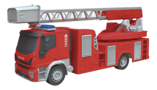 Brinquedo Caminhão Iveco Resgate Bombeiro Acessórios
