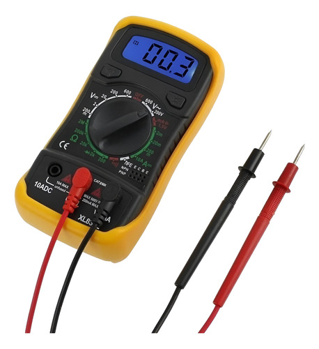 Multímetro Digital Amperimetro Voltimetro Multi Tester Ac/dc