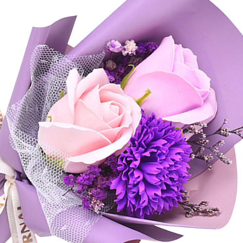 Mesa Pequeña Con Forma De Ramo De Flores Con Forma De Jabón,