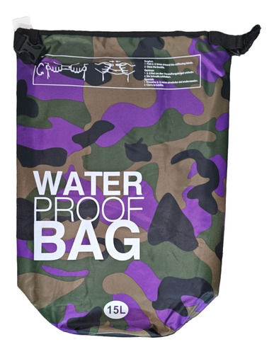 Bolso Impermeable Estanco Water Proof Bag 5 Litros Hermetico