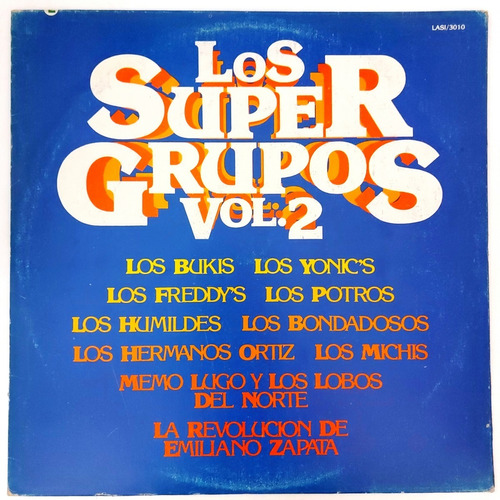 Varios Artistas - Los Super Grupos Vol.2    Lp