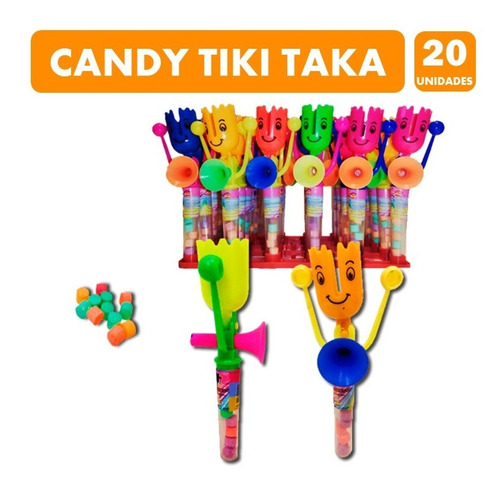 Dulces Candy Tiki Taka De Mabú - (display De 20 Unidades)