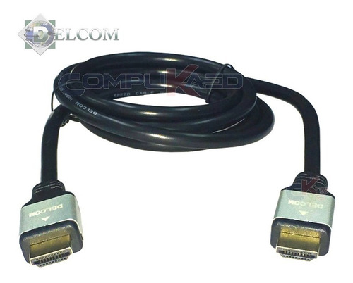 Cable Hdmi 2.0 De 3 Metros Delcom Ultra Hd 4k 3d Audio Video