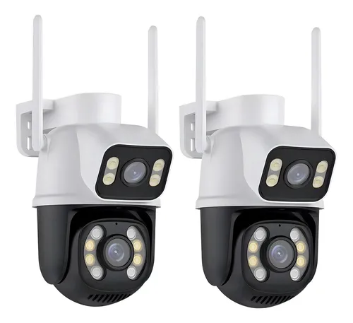 Kit 2 Câmera De Segurança Ip A28 App Icsee Estary Shop 3mp Wi-fi ...