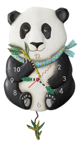 Allen Designs Snuggles The Panda - Reloj De Pared, 12.99 Pul