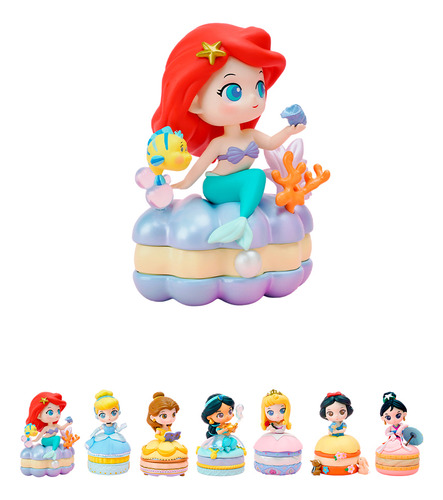 Miniso Blind Box Disney Princesas Alhajero 11x6 Cm