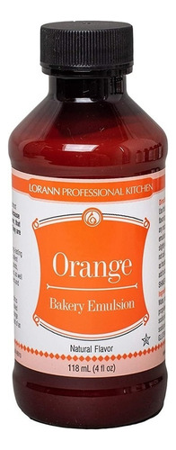 Emulsión De Naranja (orange) Para Pastelería Lorann