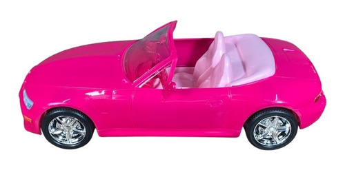 Carrinho Rosa Conversível P/ Boneca Roadster Roma Babies 