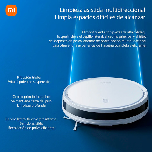 Aspiradora Xiaomi Robot Vacuum E10 Eu 2600mah Blanco
