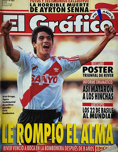 El Gráfico N° 3891  Revista Fútbol Argentino, Cb