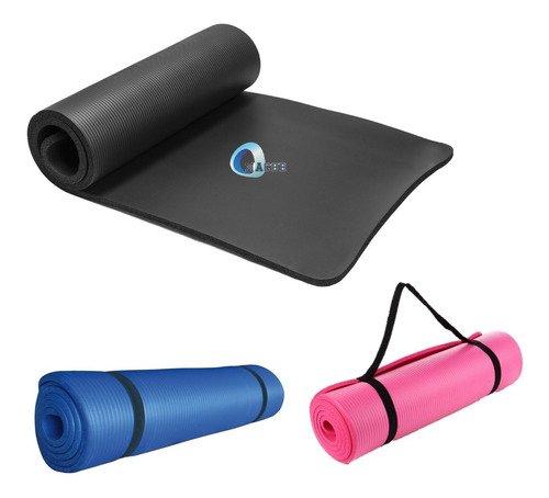 Colchoneta Mat 10mm Tapete Profit Ejercicio Pilates Yoga Gym