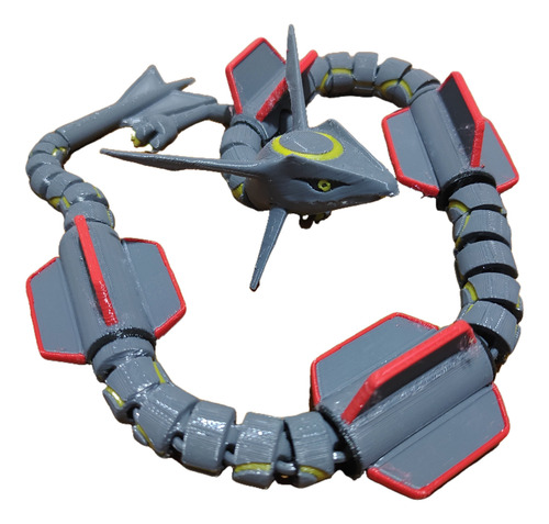 Rayquaza - Articulado - 57cm De Largo - Impreso 3d - Bako3d Rayquaza Shiny