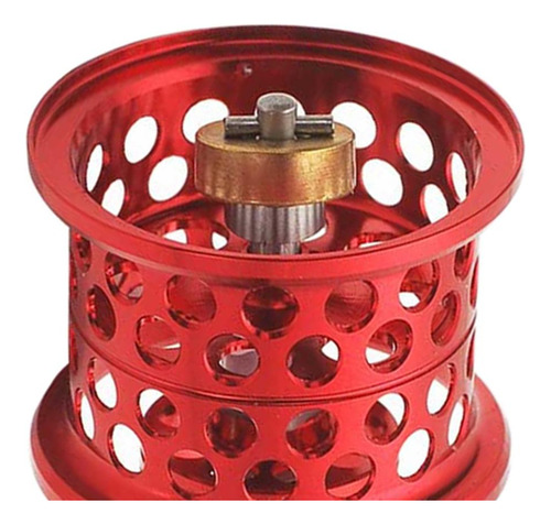 Carretel De Pesca De Arremesso De Metal Carretel De Vermelho