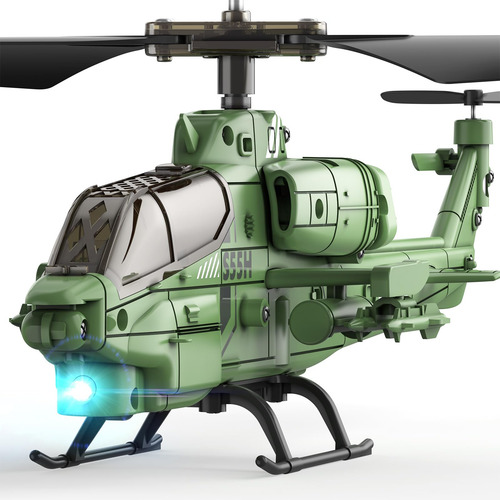 Helicóptero Rc De Ataque Militar S55h Control Remoto