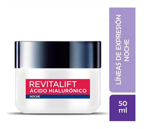 Crema Facial Noche Loréal Paris Revitalift Ácido Hialurónico