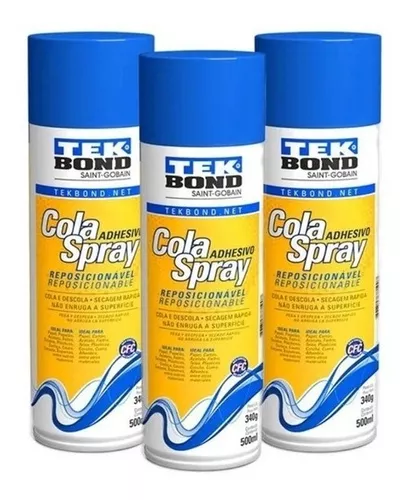 Pegamento Adhesivo En Aerosol Reposicionable Tek Bond 500ml