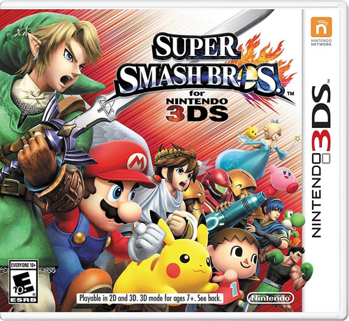 Super Smash Bros 3ds Juego Para Nintendo 3ds Usado 