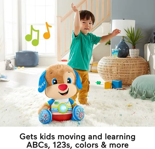 Fisher Price Perrito Aprende Conmigo Sonidos 40 Cm