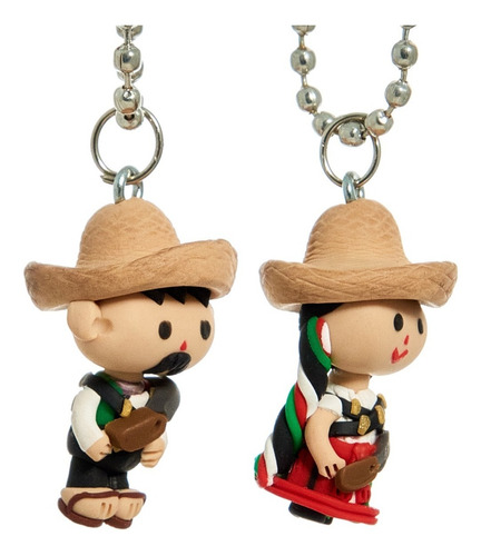 Dijes De Adelita Y Don Pancho - Hechos A Mano