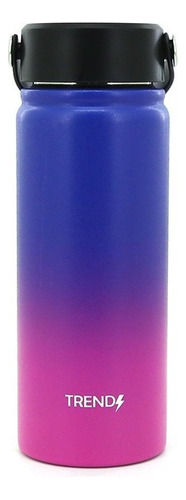 Termo 500ml De Acero Inoxidable Térmico Deportivo Camping Color Violeta