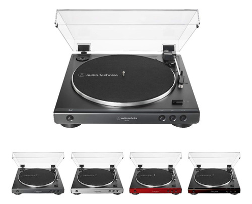 Audio-technica At-lp60x-bk Tocadiscos Automático Negro