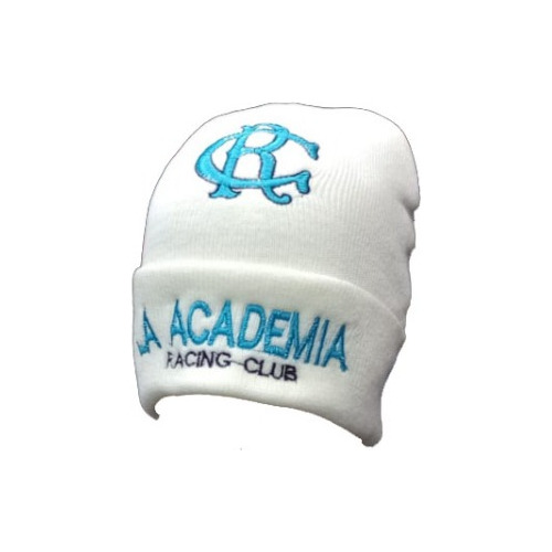 Gorro Racing Club Beanie De Lana Bordado