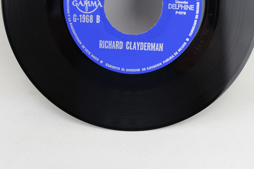 E659 Richard Clayderman -- Balada Para Adelina 45 Rpm Singl (Usado)