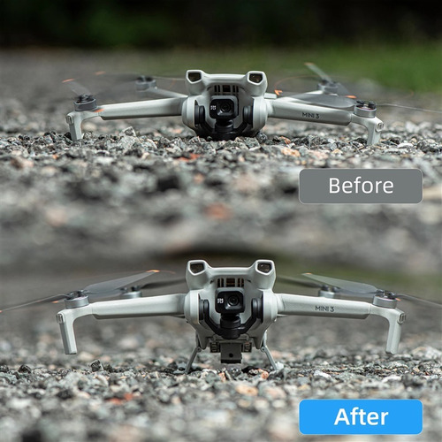 Plegable Booster Tren De Aterrizaje For Dji Mini 3 Drone