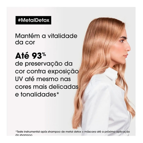 Imagem 4 de 4 de Loreal Professionnel Paris Metal Detox - Máscara 250ml