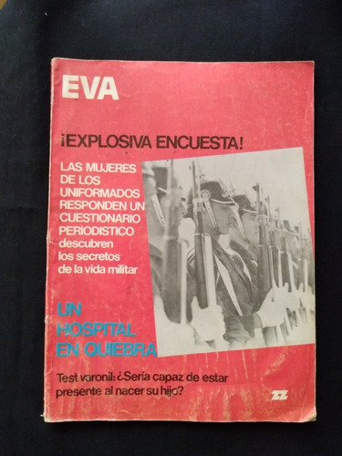 Revista Eva N° 1409 26 De Mayo Al 1° De Junio 1972. J 