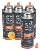 Comprar 4 Latas Gas Butano 1\u002F4 De Vuelta Estufas Boquillas Mecheros