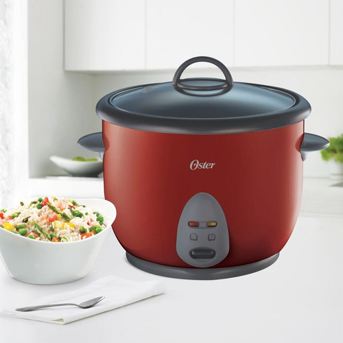 Olla Arrocera Oster Ckstrc1700r053 1.8 Litros Roja