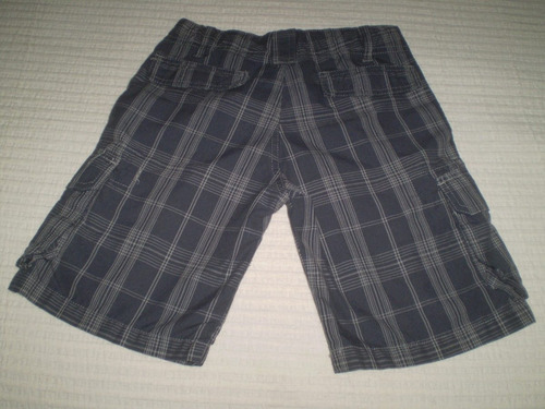 Bermuda Mimo Brand T6 Ajustable Cuadros C 4 Bol Niño Nene