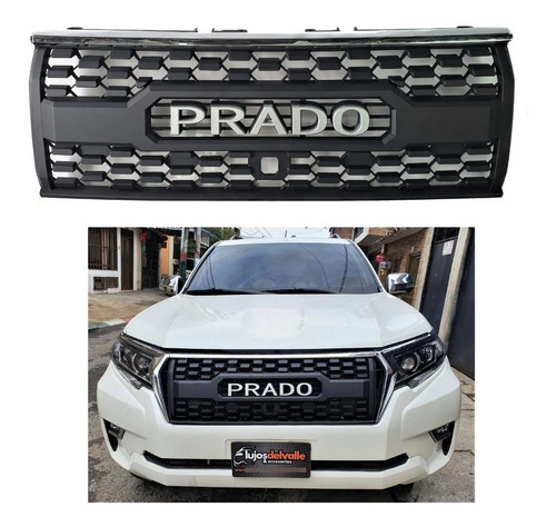 Parrilla Toyota Prado Tx 2018 - 2020 Letras Prado