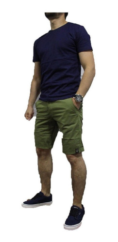 Imagen 2 de 5 de Short Elasticados Hombre Mosaico
