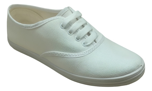 Zapatillas Nautica Wembly Lona Mujer Estilo Casual