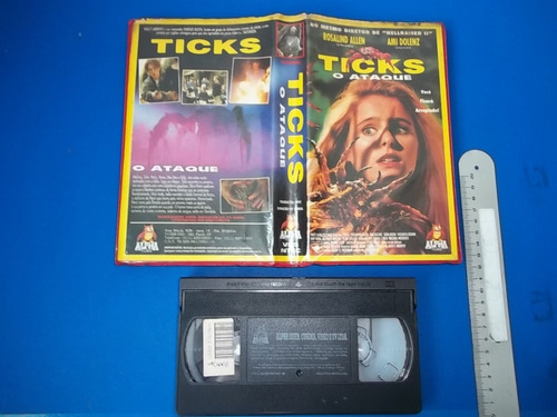 Fita Vhs Ticks O Ataque 