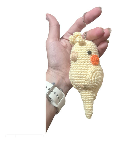 Ninfa Llavero Amigurumi Tejido A Crochet 